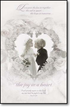 The Joy In A Heart Bulletins. Pkg./100. Save 50%.